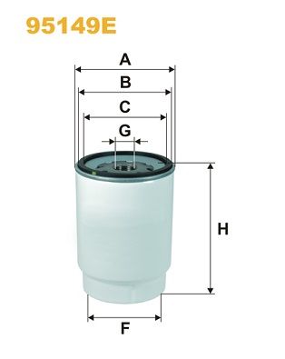 WIX FILTERS Polttoainesuodatin 95149E